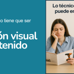 Representación visual de cómo el contenido técnico puede ser atractivo e interactivo
